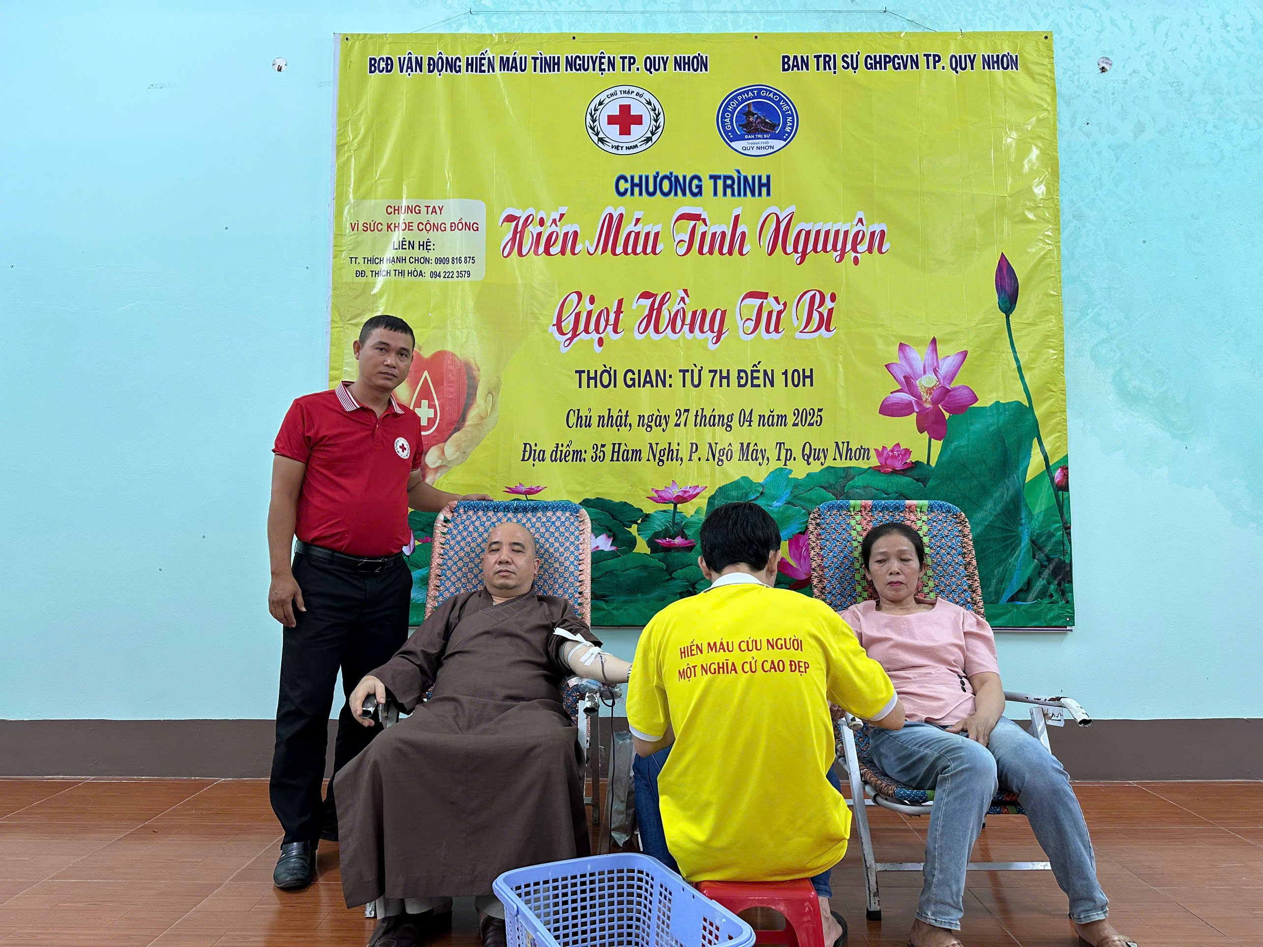 Phật giáo Quy Nhơn tổ chức hiến máu lần thứ 10